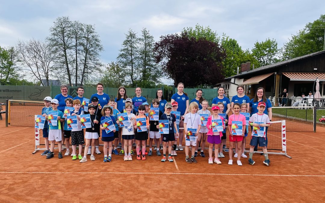 Tennisabteilung erneut Ausrichter eines Kleinfeld-Cups vom Bayerischen Tennisverband